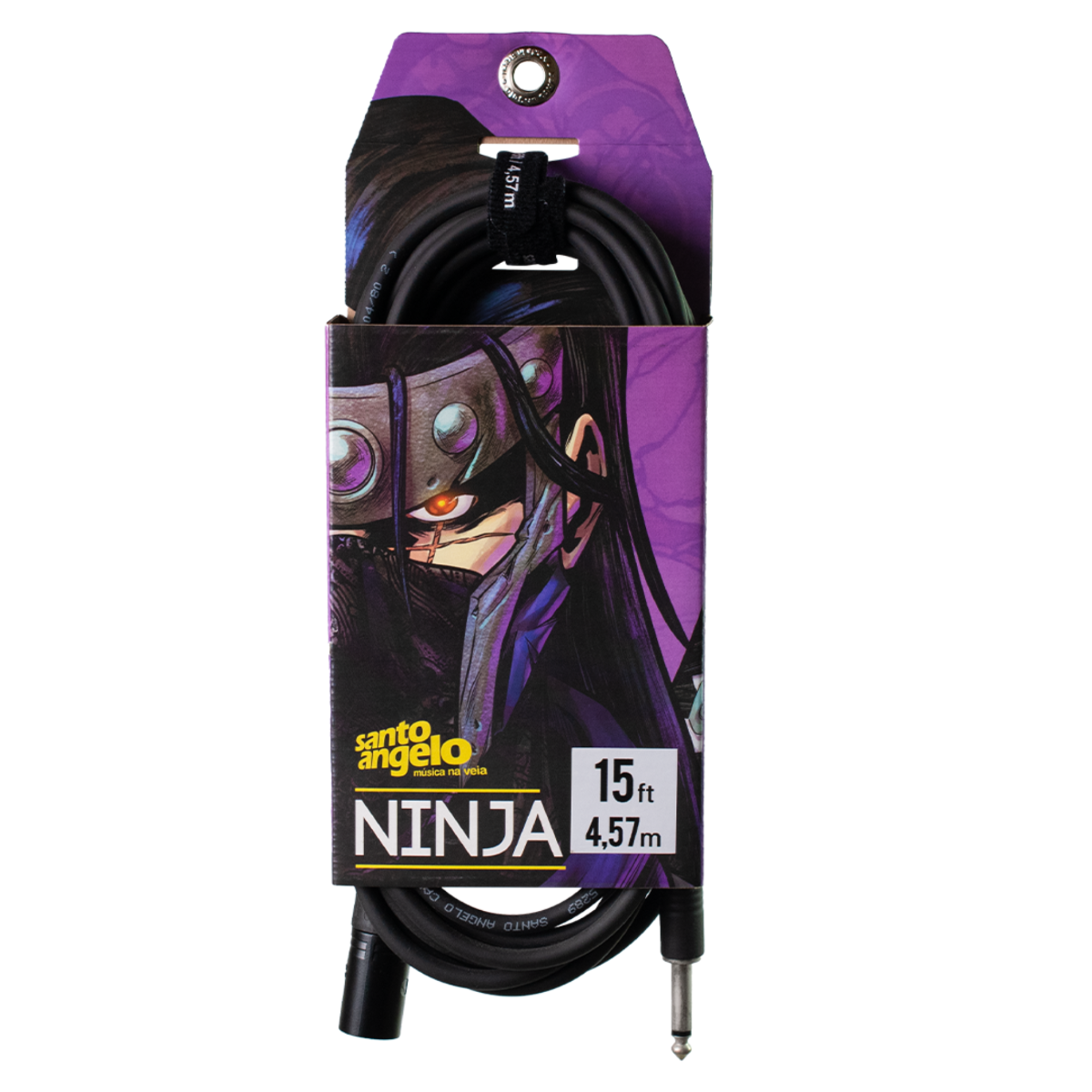 Cabo Santo Angelo Ninja NM B P10 X XLRM 15FT/4,57M