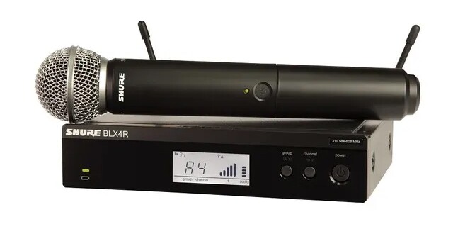 Microfone Shure BLX24RBR-SM58-M15