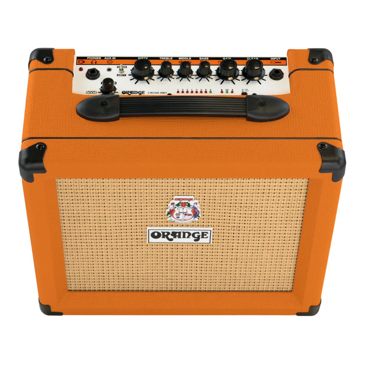 Amplificador Orange Combo Guitarra Crush-20RT Reverb Tuner Orange