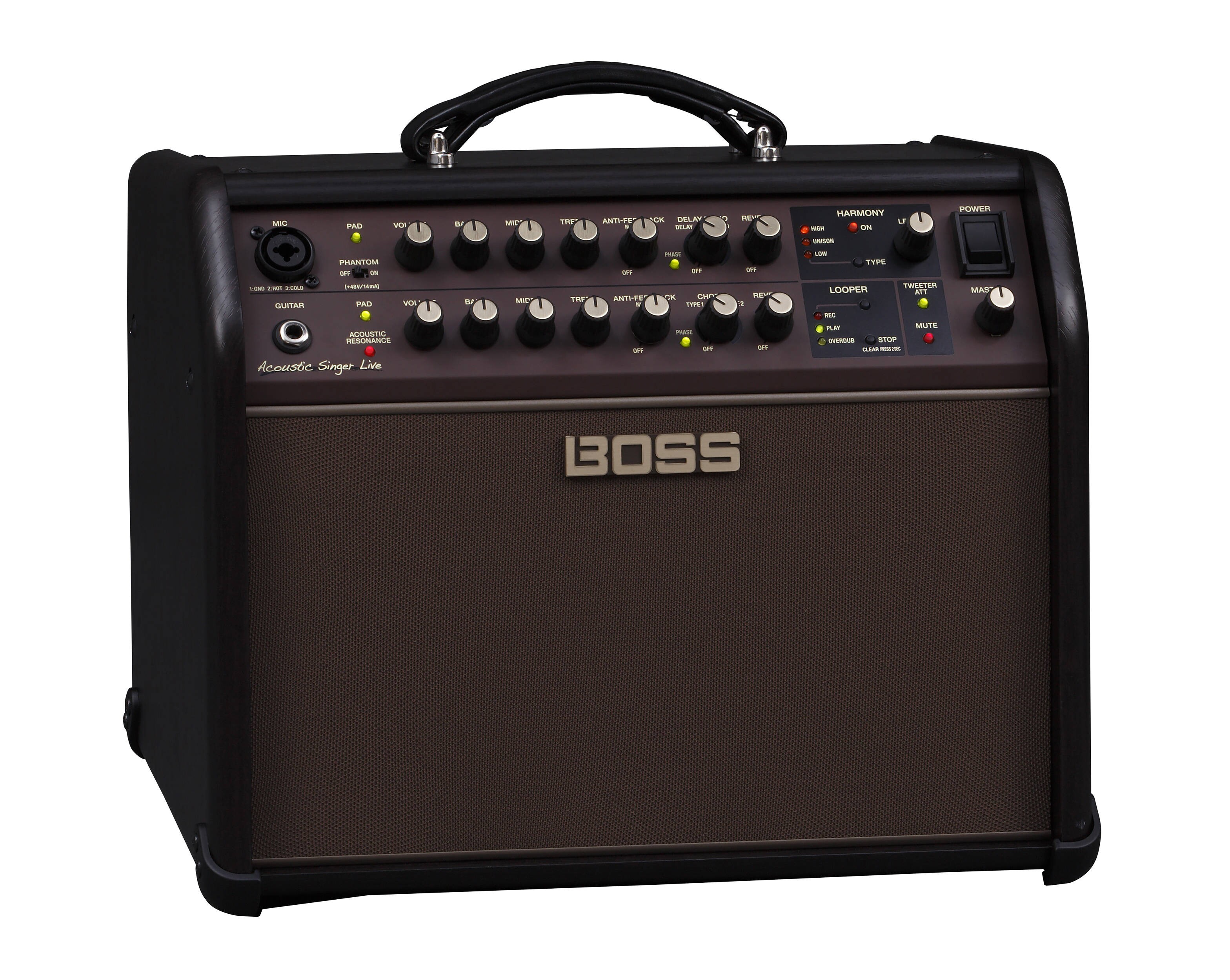 Amplificador Boss ACS-LIVE Voz/Violão