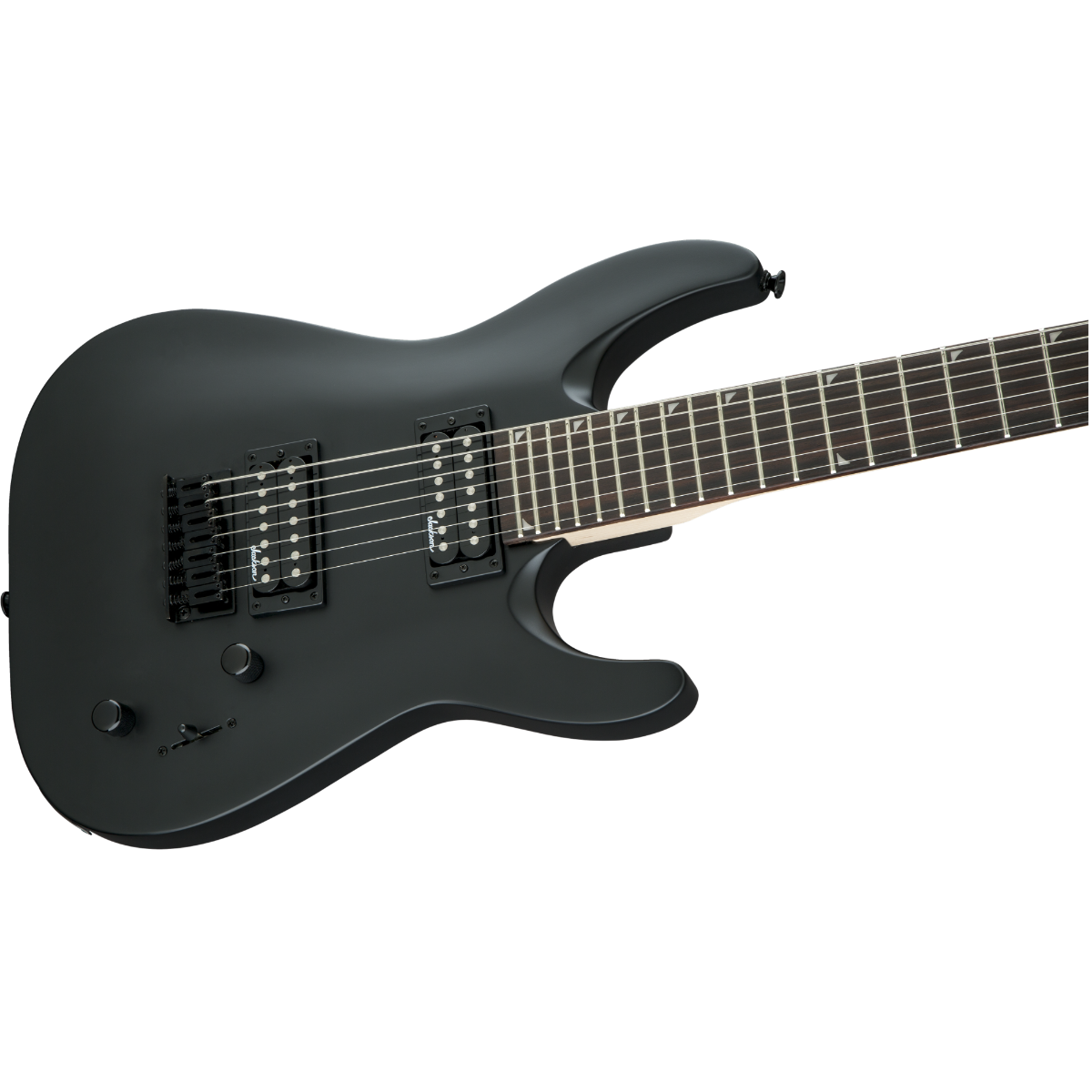 Guitarra Jackson JS22-7 Dinky Arch Top Satin Black 2910132568
