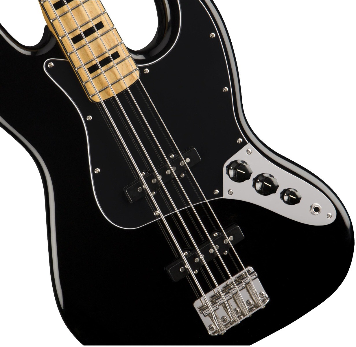Contra Baixo Fender Squier Classic Vibe 70S Jazz Bass MN 0374540506 Black