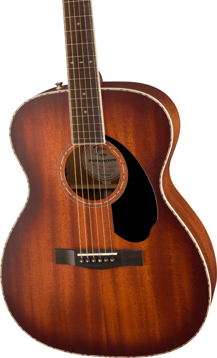 Violão Fender Paramount PO-220E Orchestra 097 0350 337 Aged Cognac Burst