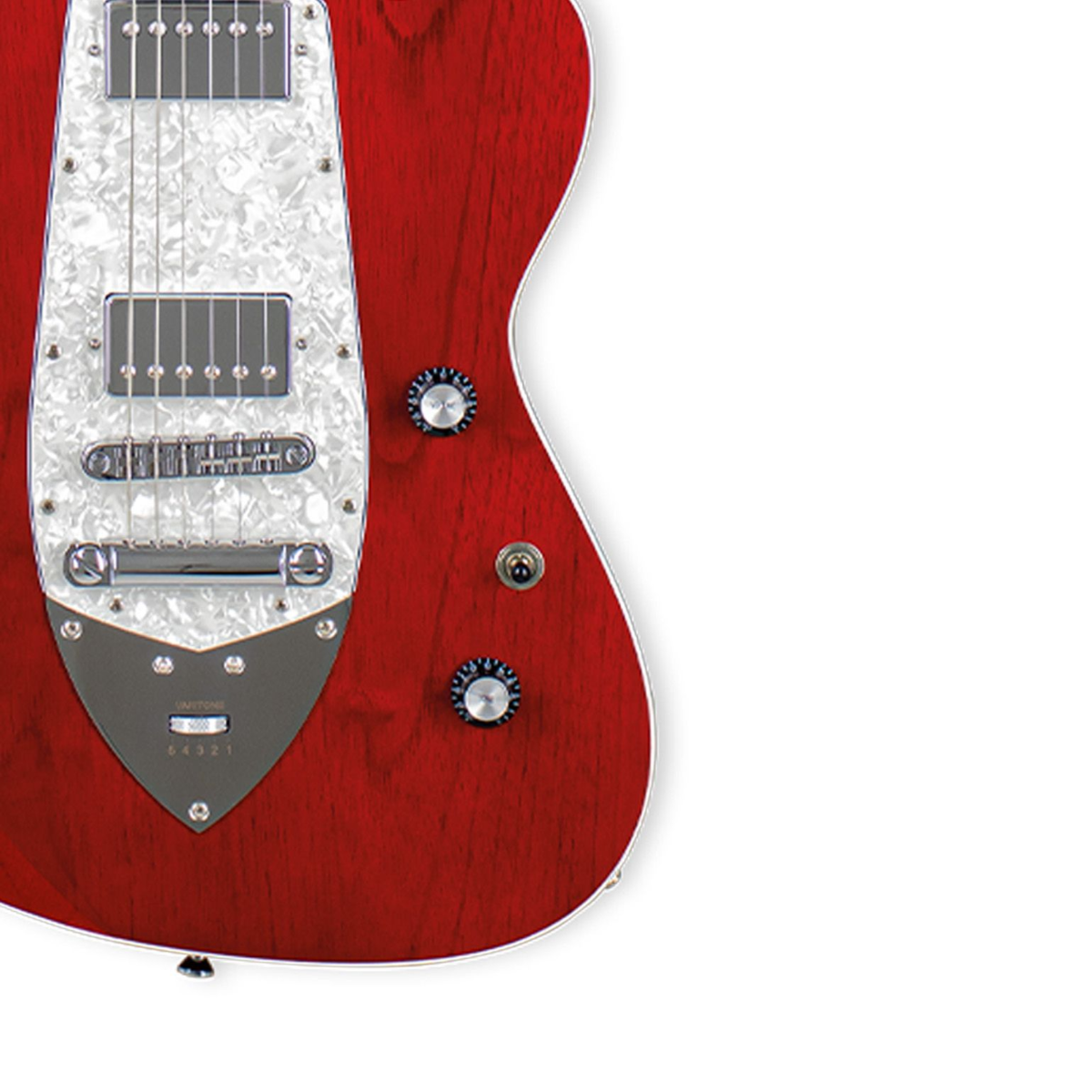 Guitarra Tagima Rocker Cosmos DF/PW TRD 2H TRD/DF/PW Transparent Red