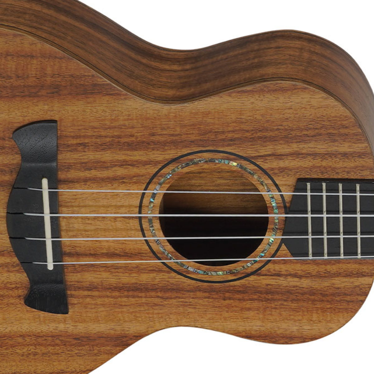 Ukulele Tagima Hana Nts All Koa Ficoncerado Concert - Natural Satin