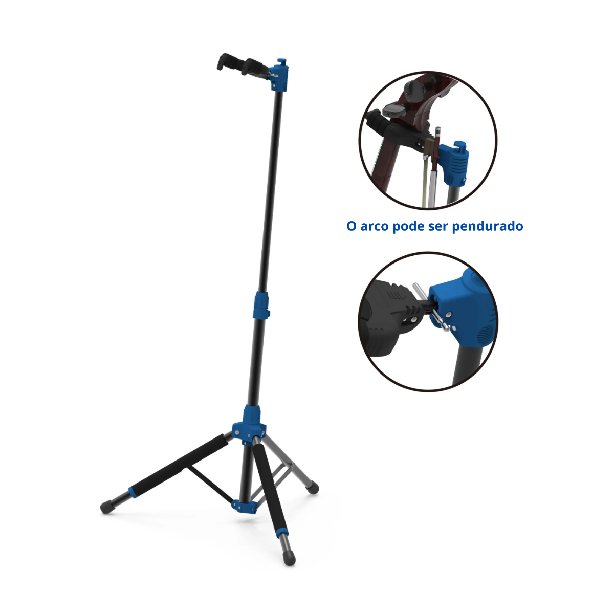 Suporte Profissional Violão/ Guitarra/ Baixo Galux GS-210