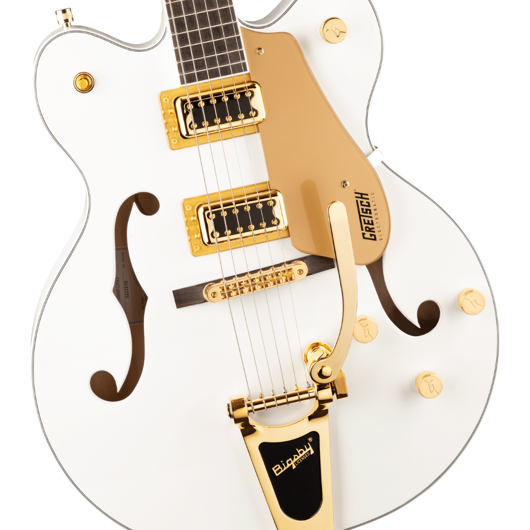 Guitarra Gretsch G5422TG Electromatic Classic Hollow Bigsby Snowcrest White 2506217567