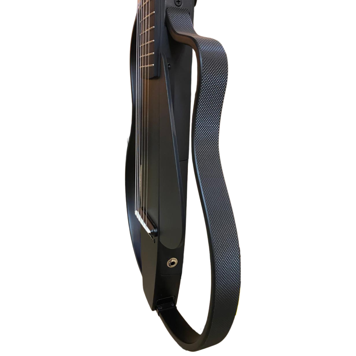 Violão Natasha NBSG Nylon Smart App Preto Brilho