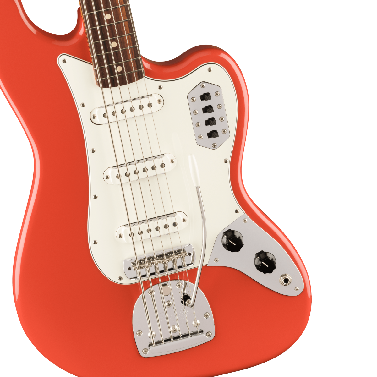 Contra Baixo Fender Vintera II '60s Bass VI, Rosewood Fingerboard, 0149240340 Fiesta Red