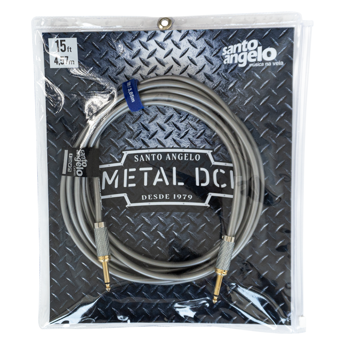 Cabo Santo Angelo Metal DCI Silver P10XP10 Ouro 20FT/6.10M