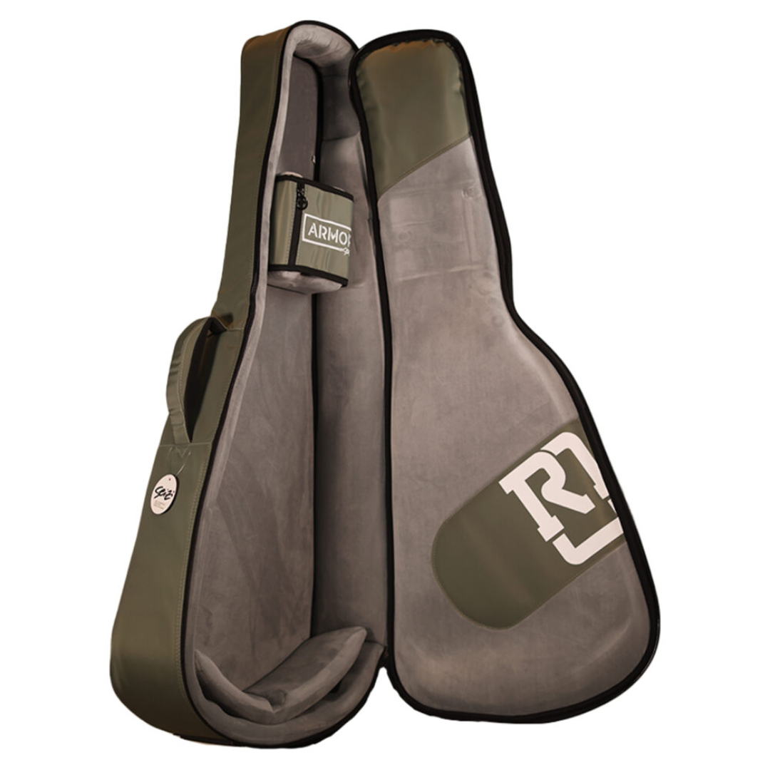 Estojo Seizi Armor Ultra 3 Acoustic Para Violao - Military Green