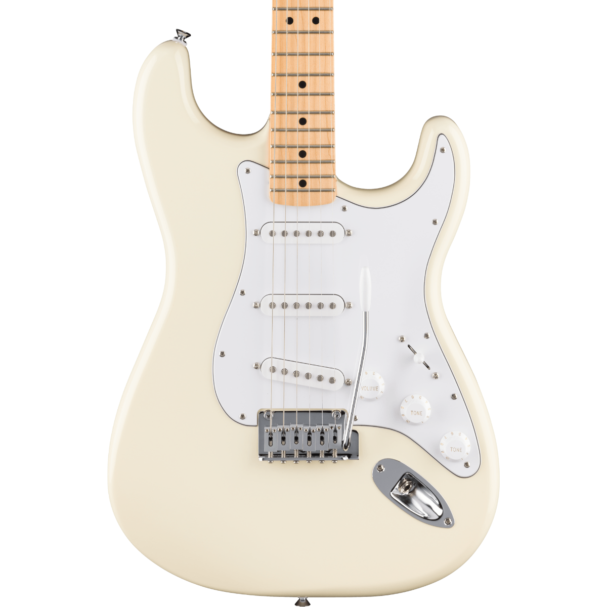 Guitarra Fender Standard Series Stratocaster Olympic White 0266220505