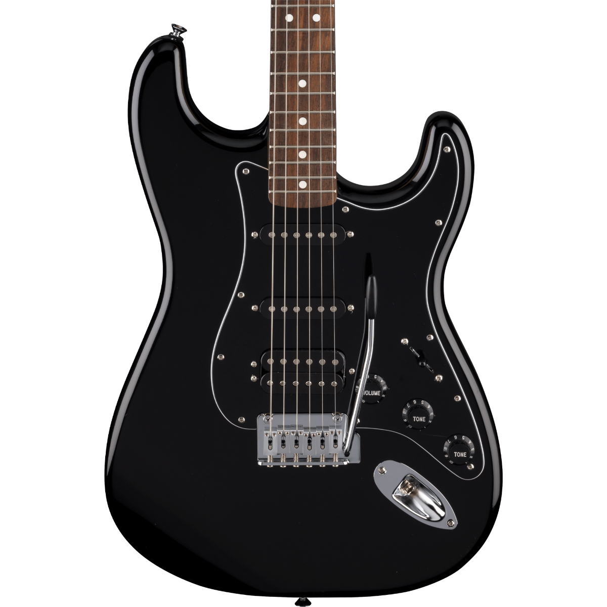 Guitarra Fender Standard Stratocaster HSS Black 0266441506