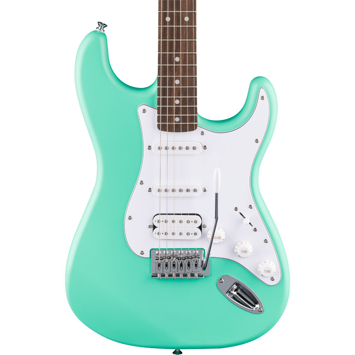 Guitarra Fender Squier Debut Collection Stratocaster HSS LRL WPG 0379610549 Sea Foam Green