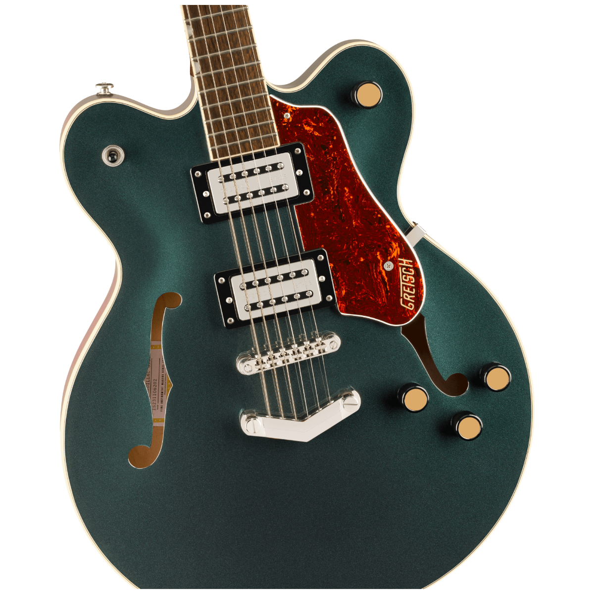 Guitarra Gretsch G2622 Streamliner CB Double-Cut W/ V-Stoptail LRL Broad’Tron BT-3S Pick 2817050546 Cadillac Green