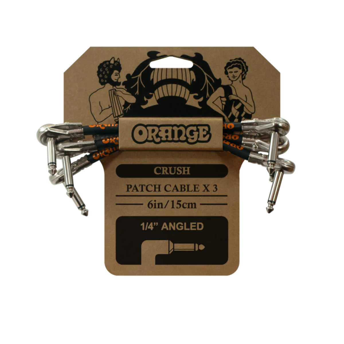 Cabo Orange Crush 6" Kit Para Pedal Patch 3 P10 15Cm