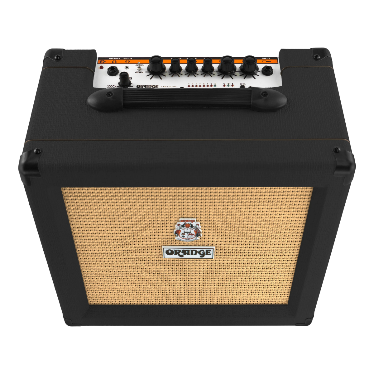 Amplificador Orange Combo Crush 35RTBK Reverb Tuner Black
