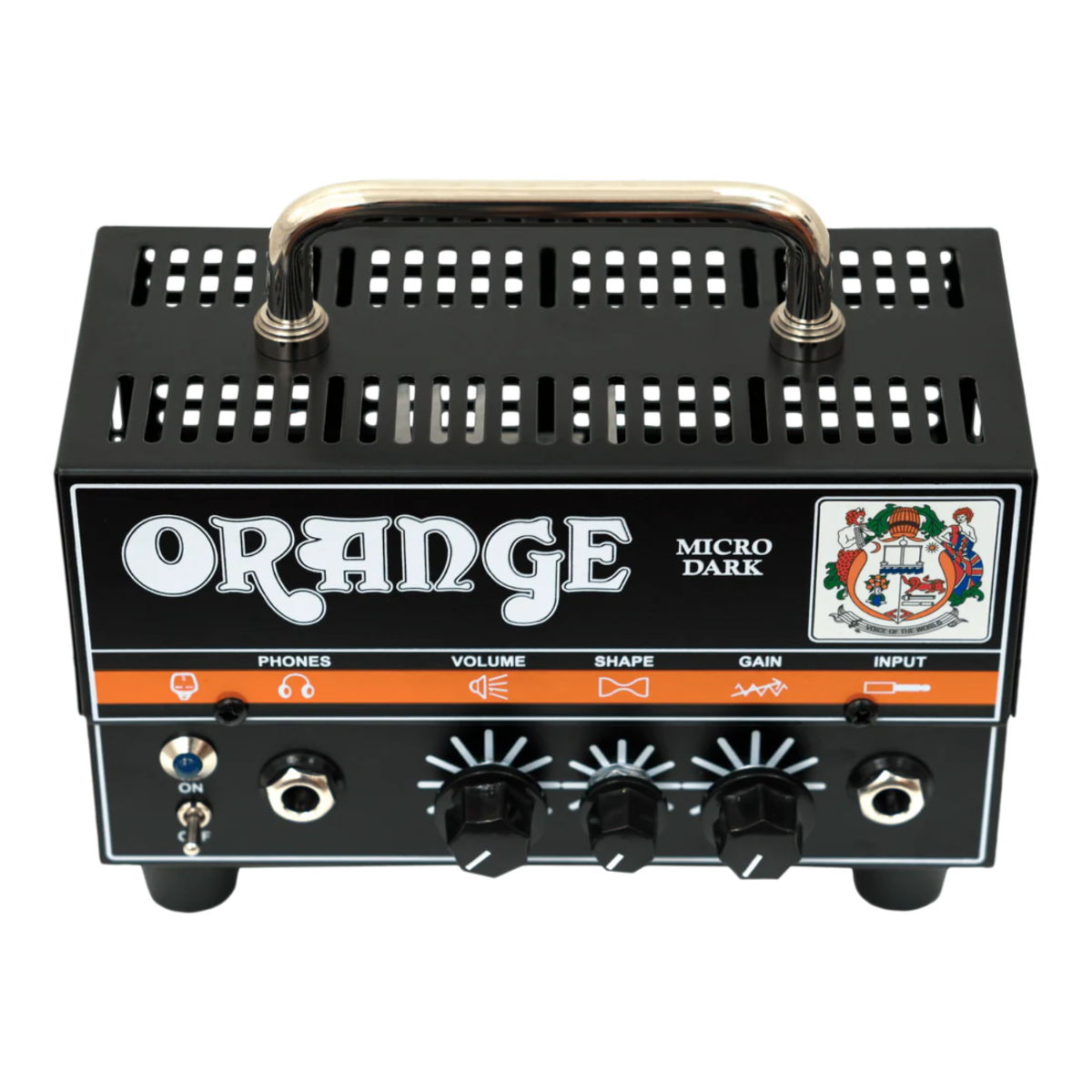 Amplificador Orange Combo Cabeçote Micro Dark Amp Head MD Orange