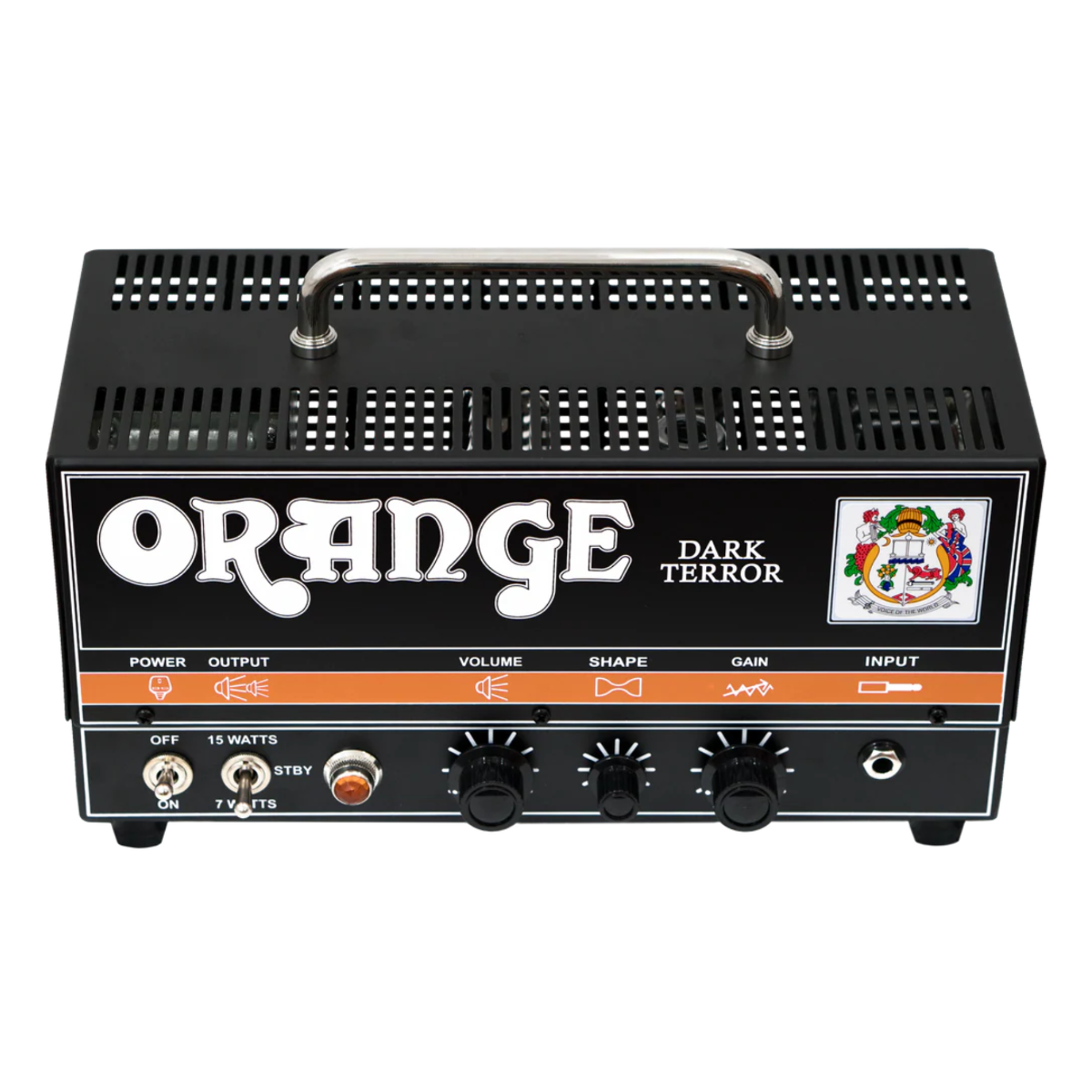 Amplificador Orange Combo Cabeçote DA15H Dark Terror Guitar Head Orange
