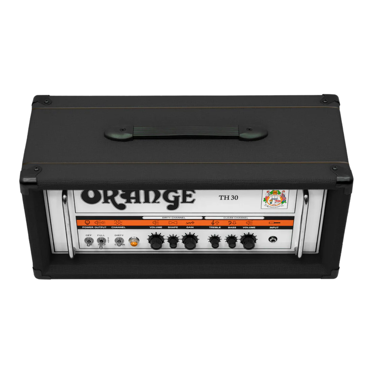 Amplificador Orange Cabeçote Guitar TH30H BK Valvulado Twin Channel Black