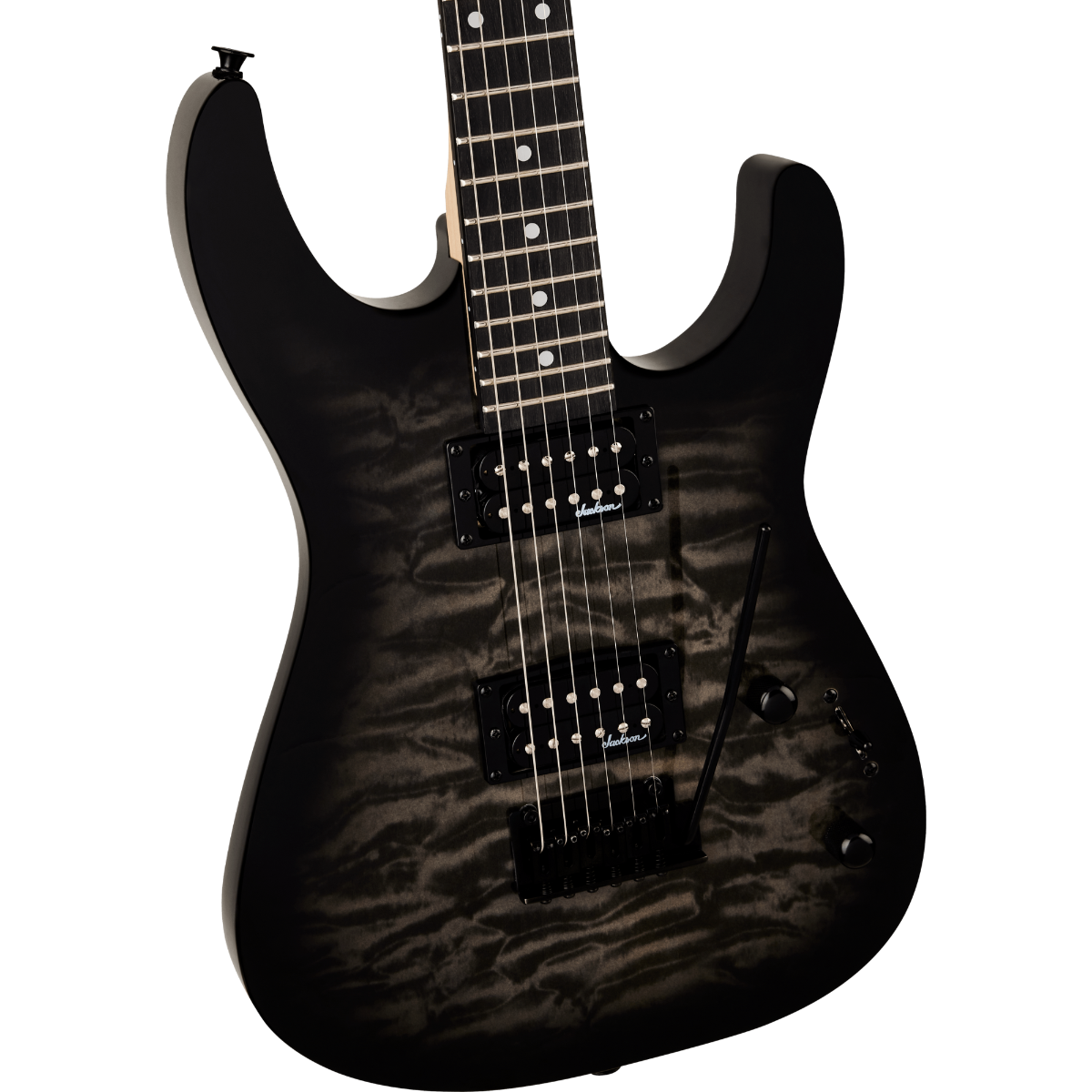 Guitarra Jackson JS11Q 2910121585 Transparente Black