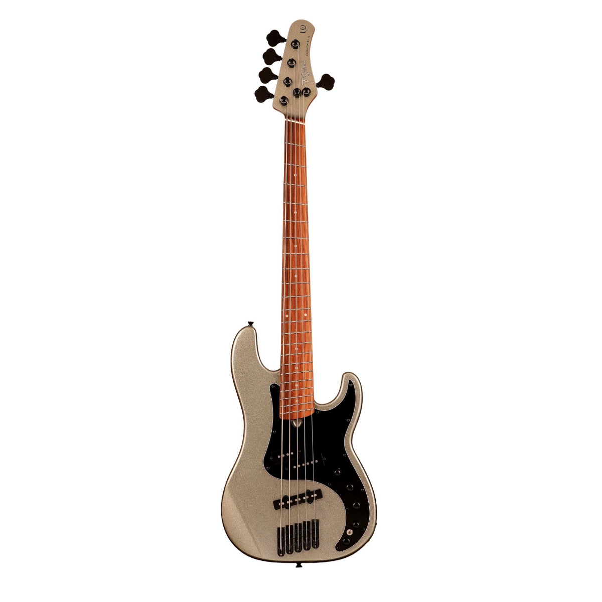 Contra Baixo Tagima Unique Predator Passivo 5C DF/BK MDSV Metallic Deep Silver 7014
