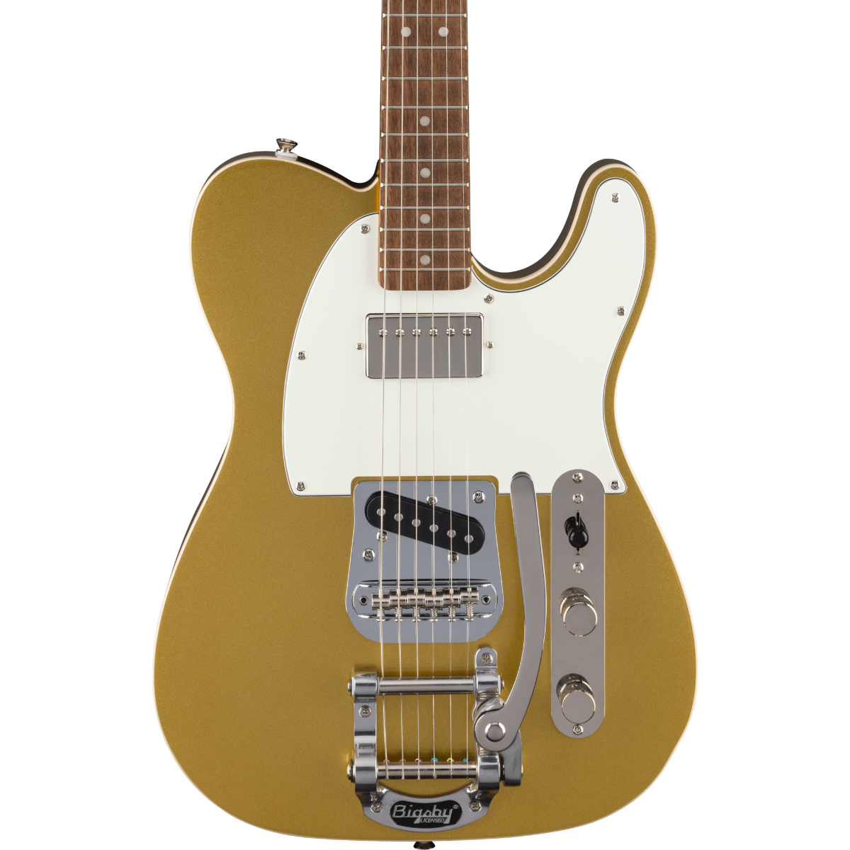 Guitarra Fender Squier Classic Vibe Custom Telecaster SH With Bigsby 0374048578 Aztec Gold