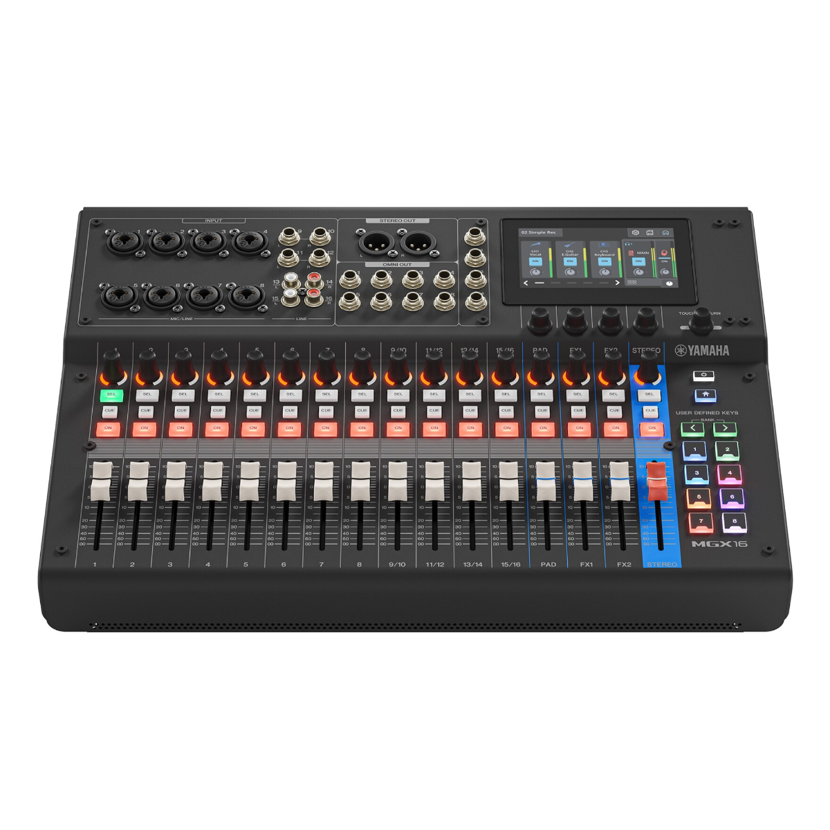 Mixer Yamaha MGX16 Black VHY8940