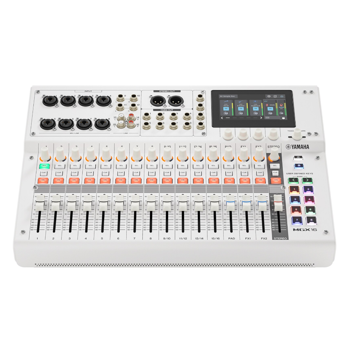 Mixer Yamaha MGX16 VHY9030 White
