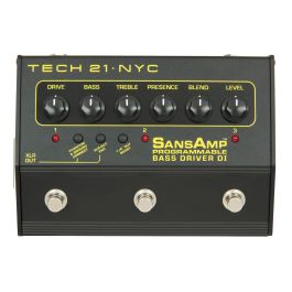 Pedal SansAmp Programmable Bass Driver DI