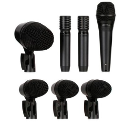 Microfone Shure PGA Drum Kit Bateria(7 mics)