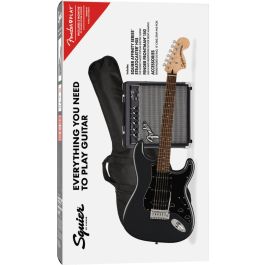 Kit Guitarra Fender Squier Stratocaster HSS Affinity + Frontman 15g