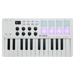 Teclado Midi Controlador M-VAVE 25 Teclas K25