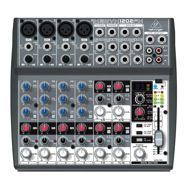 BEHRINGER XENYX 1202FX アナログミキサー Mixer Behringer Xenyx 1202FX
