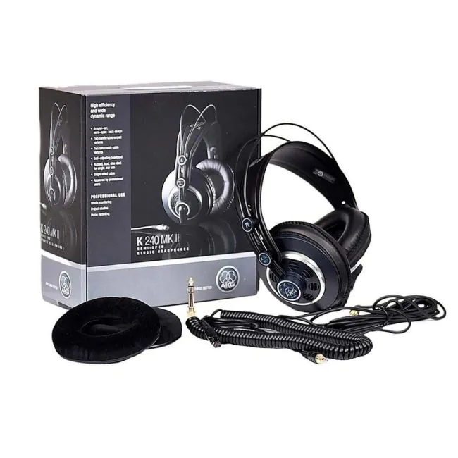 AKG k240 mk2 AKG K240 MK II ヘッドホン 箱付き ヘッドホンスタンド付き