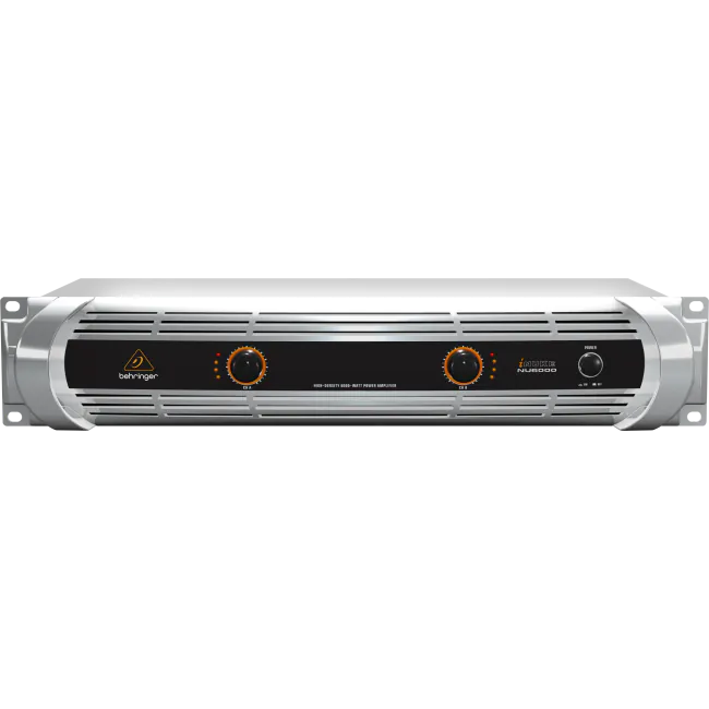 送料込み　Behringer NU6000 パワーアンプ6000W 動作品 Amplificador Behringer NU6000