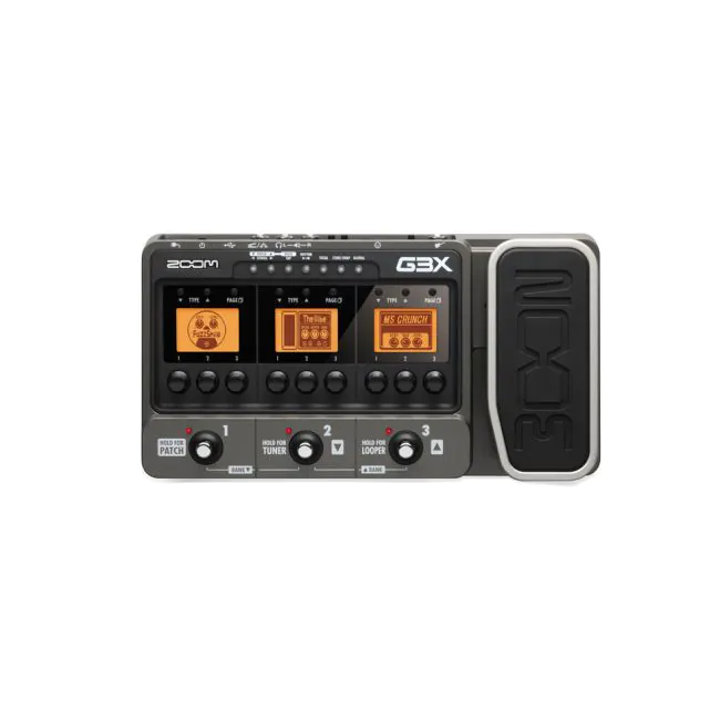 Pedaleira Zoom G3X