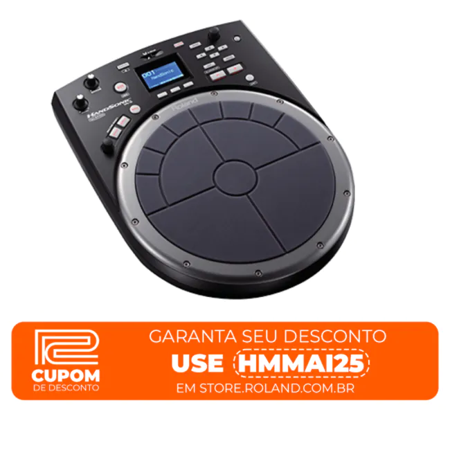 Roland HandSonic 　hpd-20 Modulo Roland HPD-20 Percursão Digital Sem Suporte