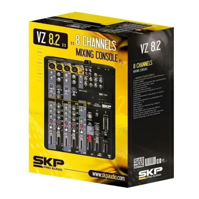 Mixer Skp C/ Mp3 Vz-8.2