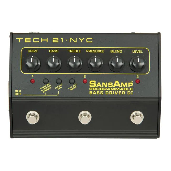 Pedal SansAmp Programmable Bass Driver DI