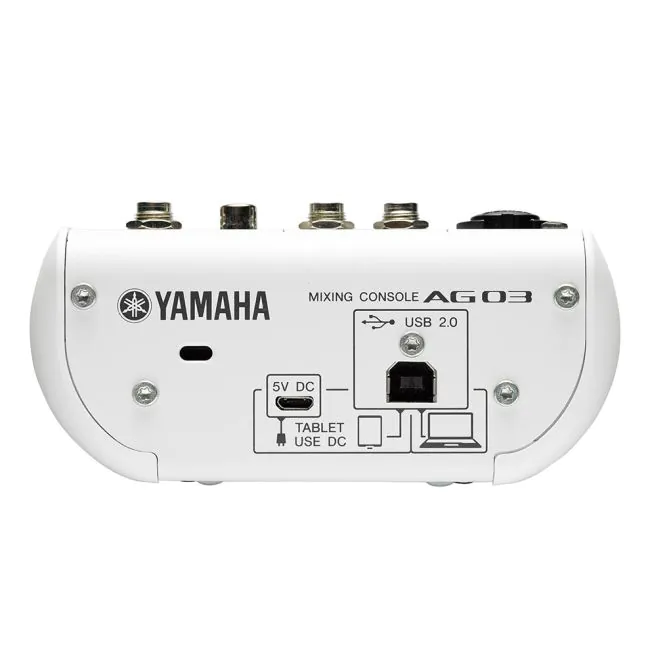 YAMAHA AG03　　yamahaag03 misturador mesa interface Yamaha Ag03 - ELETRÔNICA PROGRESSO