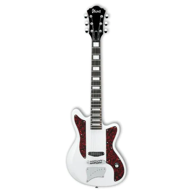 ギター Ibanez ORM1L-WH Omar Rodriguez Lopez Guitarra Ibanez Orm-1 Branca