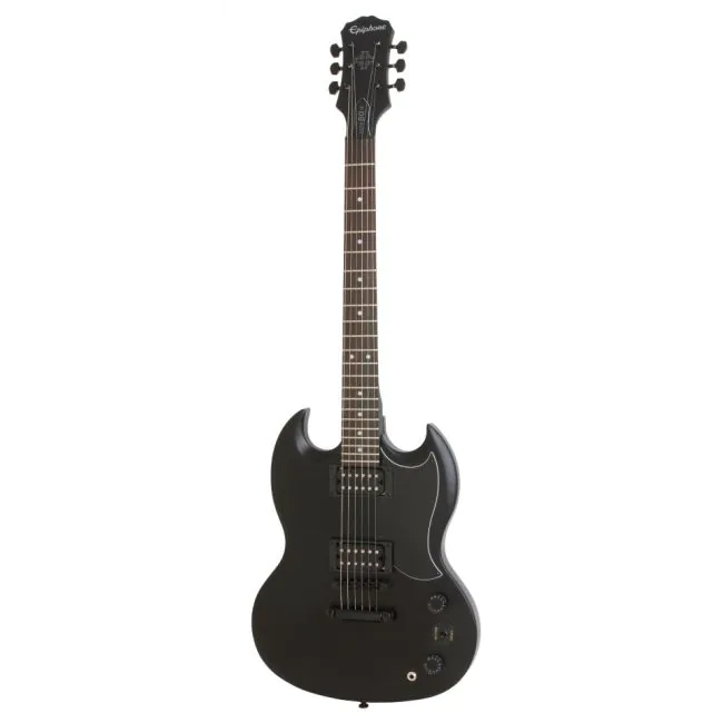 Epiphone SG gothブラックエレキギター Guitarra Epiphone SG Special Gothic Pitch Black