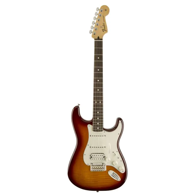 Guitarra Fender Mex Deluxe Stratocaster Top Plus HSS Ios Connect