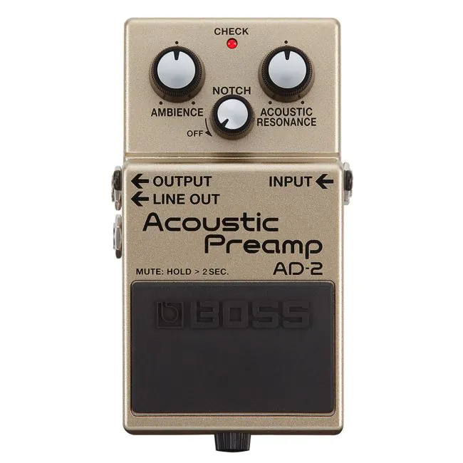 【美品】BOSS Acoustic Preamp AD-2 BOSS - AD-2 | Pré-amp Acústico