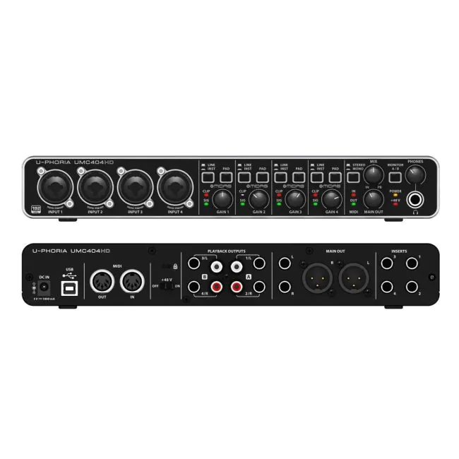 Interface Behringer UMC 404 HD