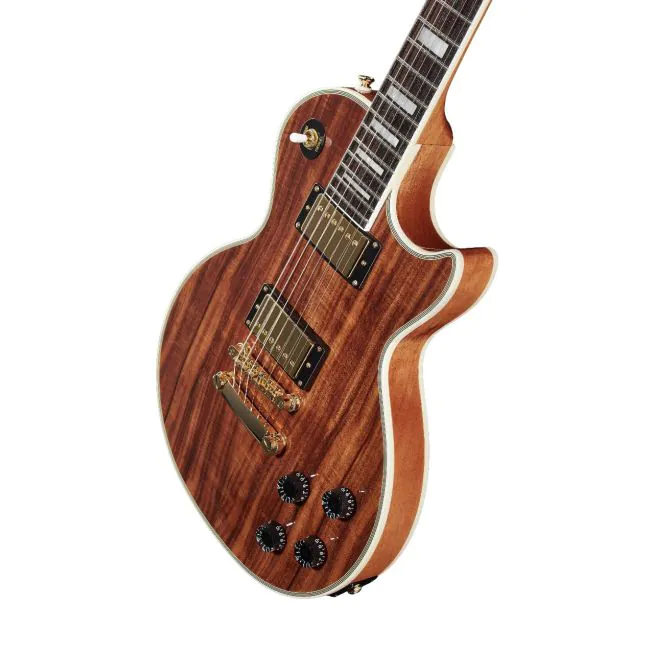 Guitarra Epiphone Les Paul Custom Pro Koa