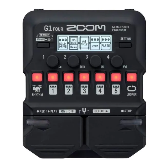 Pedaleira Zoom G1 Four