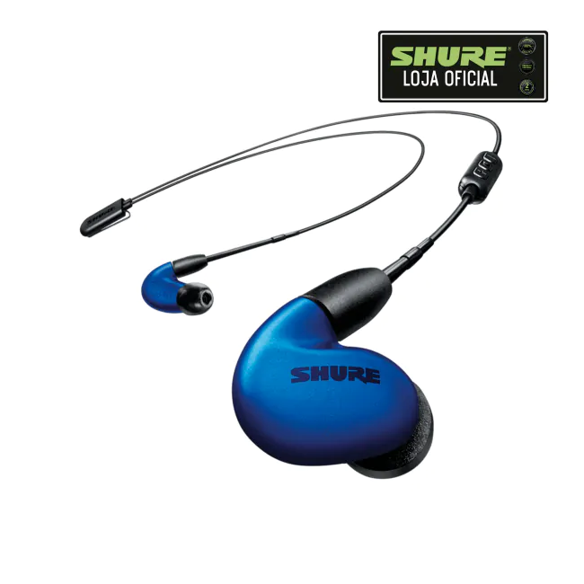 Fone Shure SE846 Intra-Auriculares Azul