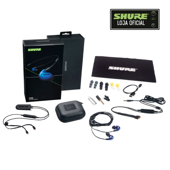Fone Shure SE846 Intra-Auriculares Azul